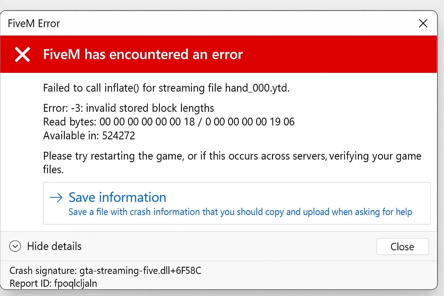 FiveM Error Troubleshooting and Common Fixes