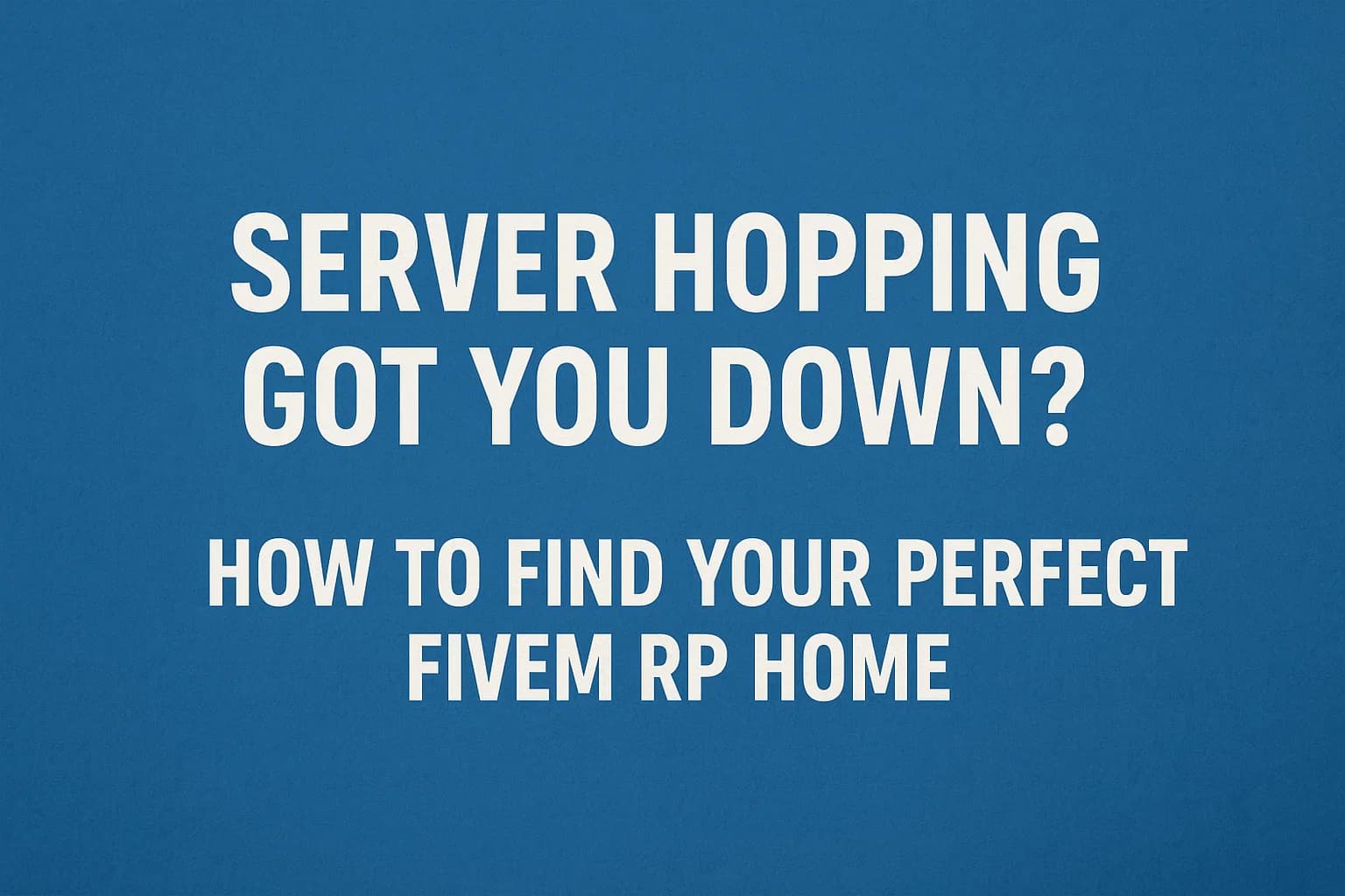 FiveM Loading Screen Scripts and Customization