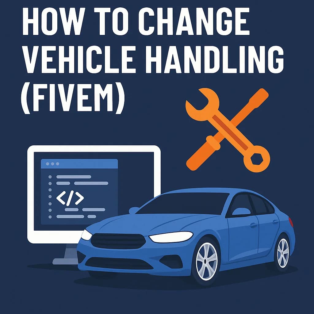 How To Change Vehicle Handling (FiveM)