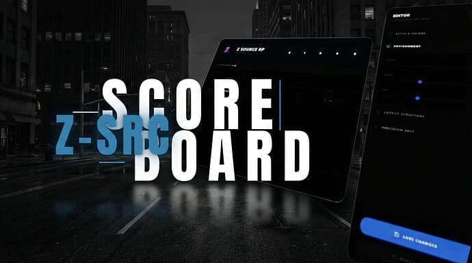 Z - Score Board + Editor