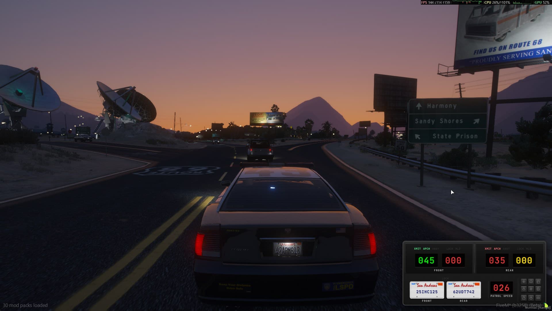 Realistic Police Radar