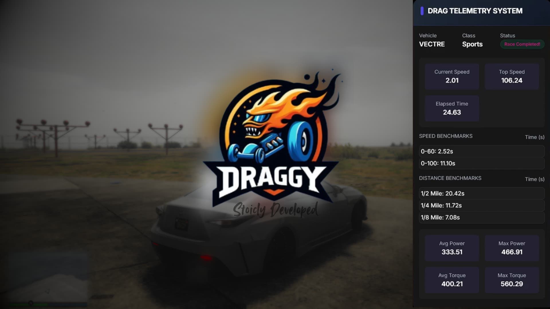 Draggy – Drag Racing Telemetry System
