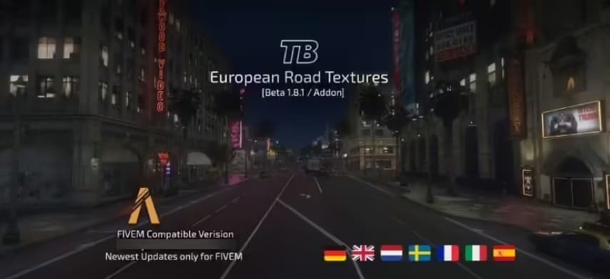 European Roads (FiveM) – FiveMX
