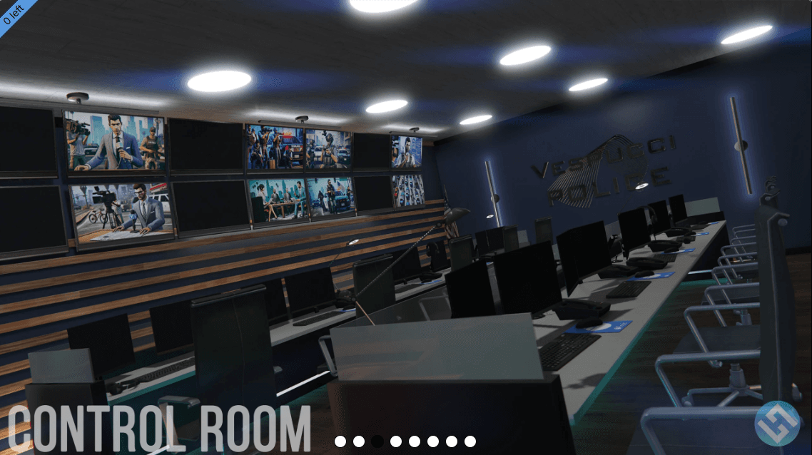 Vespucci Police Department | Custom Interior MLO by Shmann