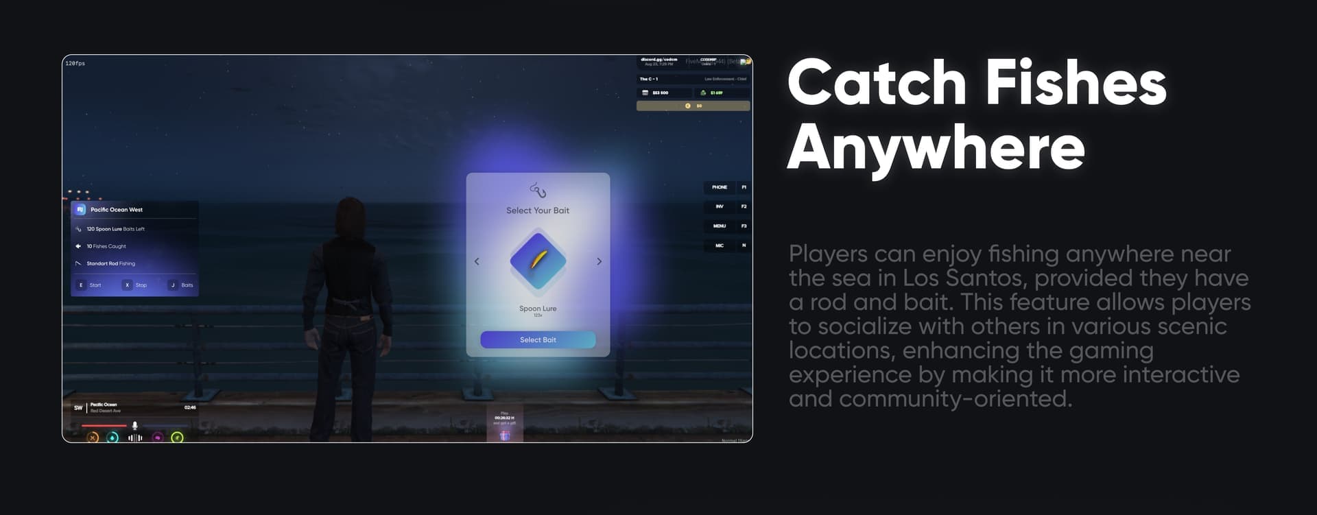 CodeM Fishing — Advanced Fishing System FiveM Script — esx 5