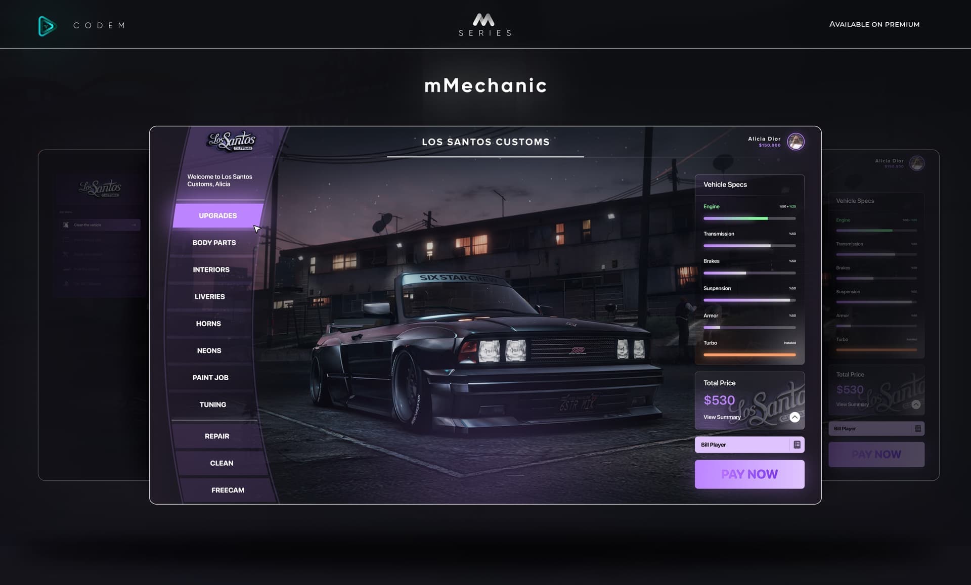 CodeM mMechanic Job — Advanced Mechanic Job System FiveM Script — esx 2