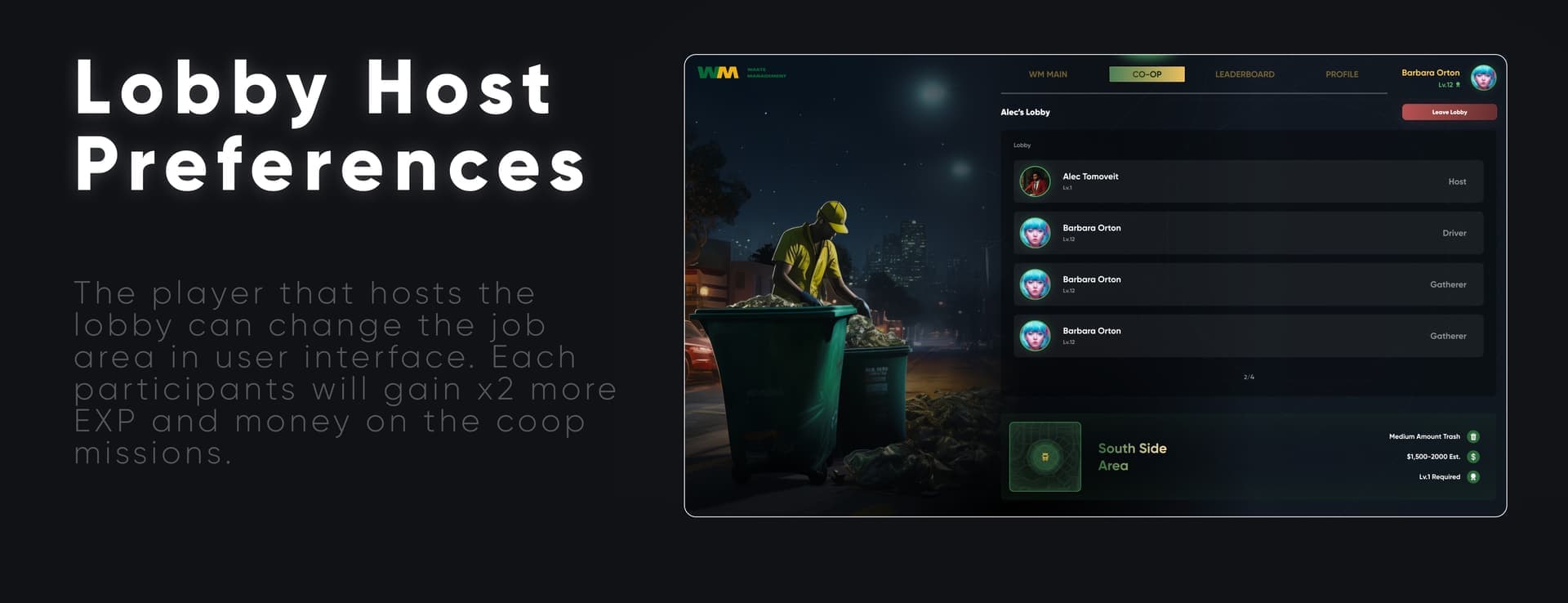 CodeM mGarbagejob — Advanced Co-Op Sanitation Job FiveM Script — esx 6