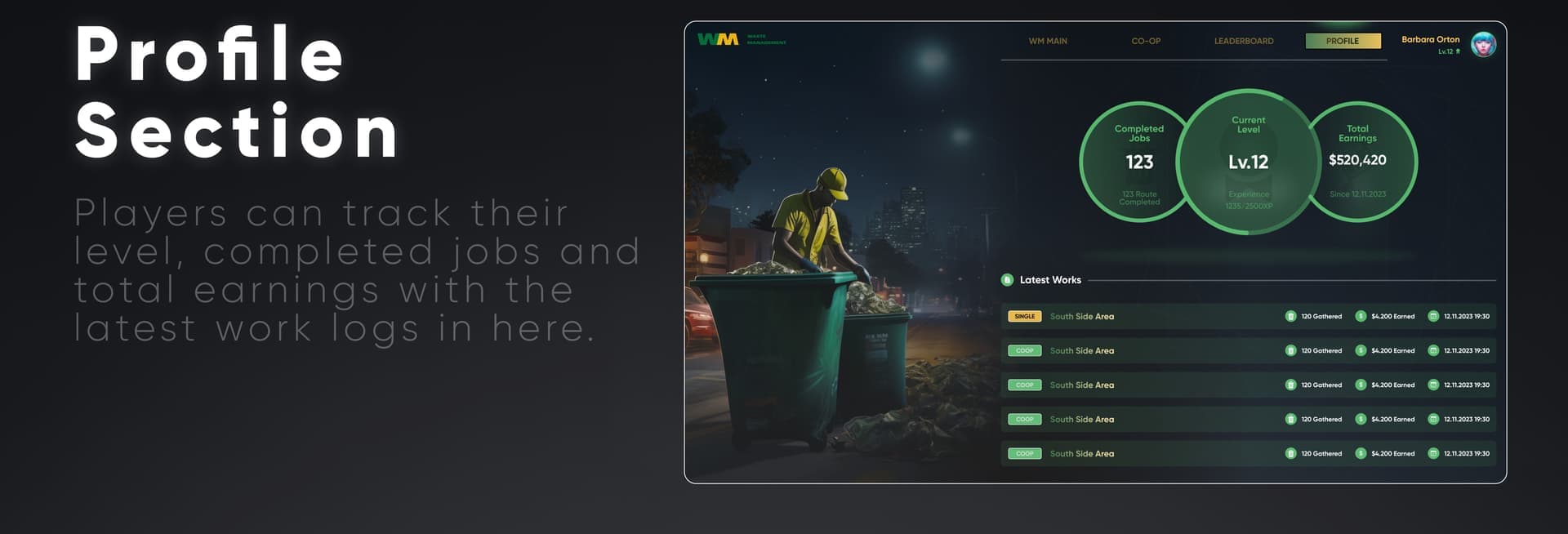 CodeM mGarbagejob — Advanced Co-Op Sanitation Job FiveM Script — esx 8