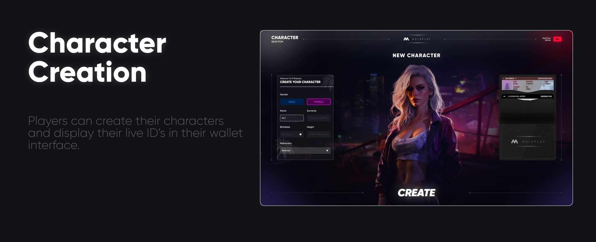 CodeM mMultichar — Advanced Multi-Character System FiveM Script — esx 6
