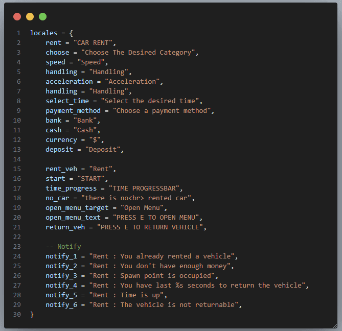 CodeM xCarRent — Car Rental System FiveM Script — esx 5