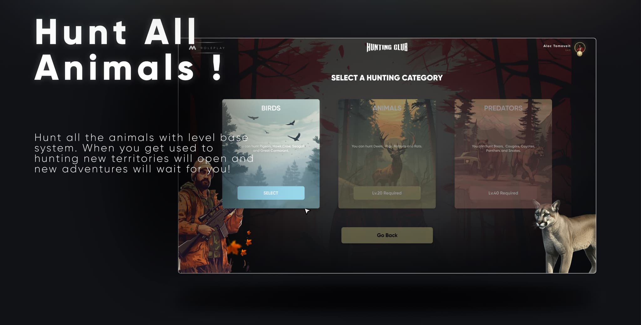 CodeM mHunting — Jagd- & Wildtiersystem FiveM Script — esx 3