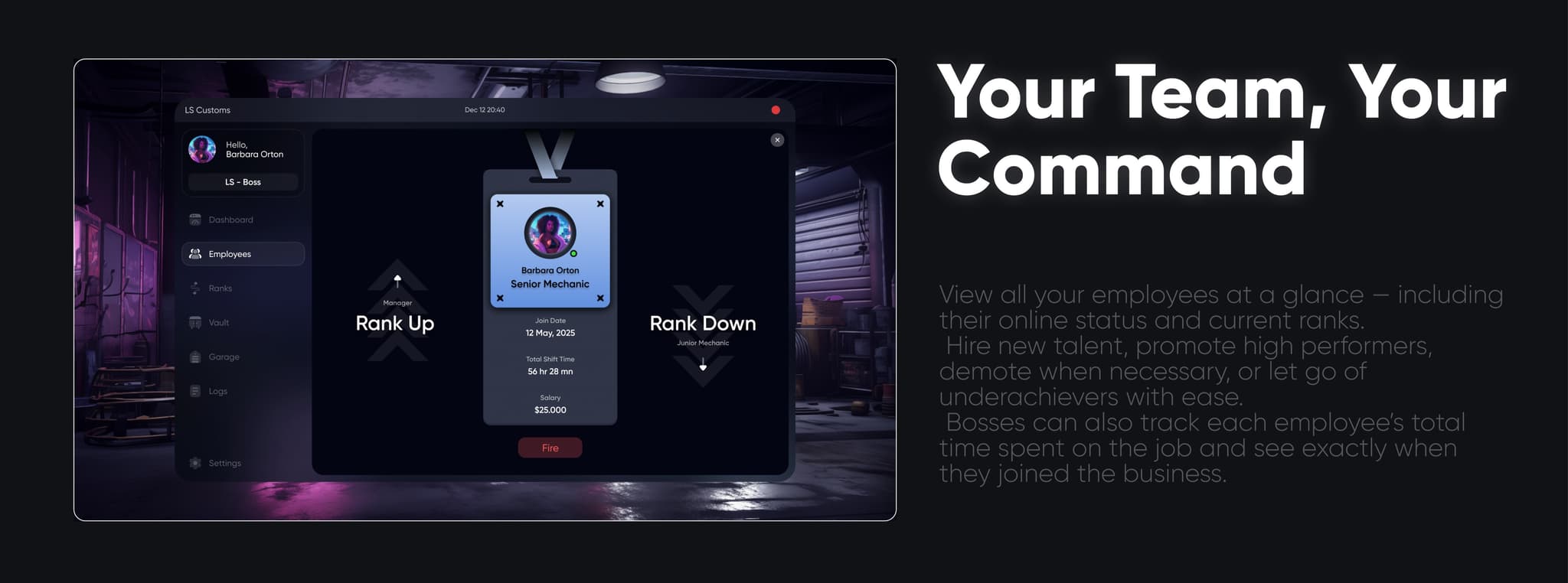 CodeM mBossmenu — Boss Management System FiveM Script — esx 4