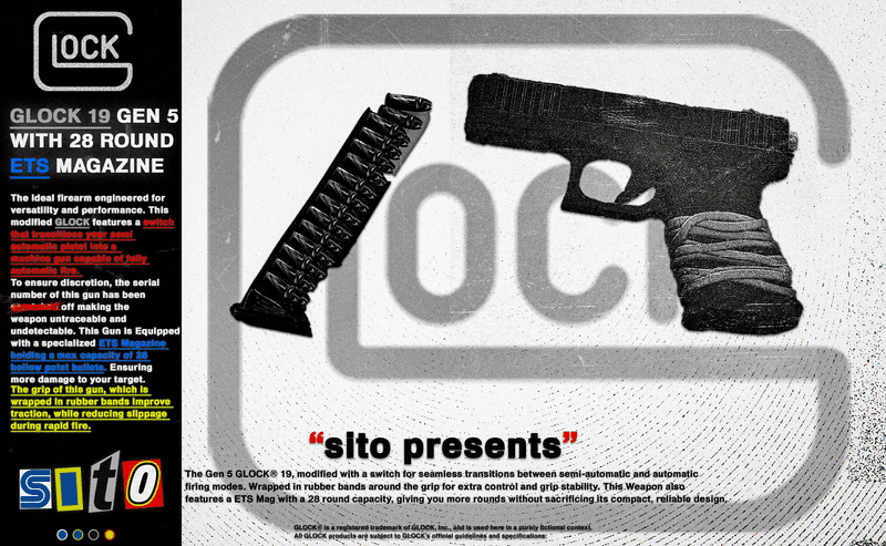 Glock with Switch and Beam - Improved FiveM Weapon Addon standalone FiveM Script