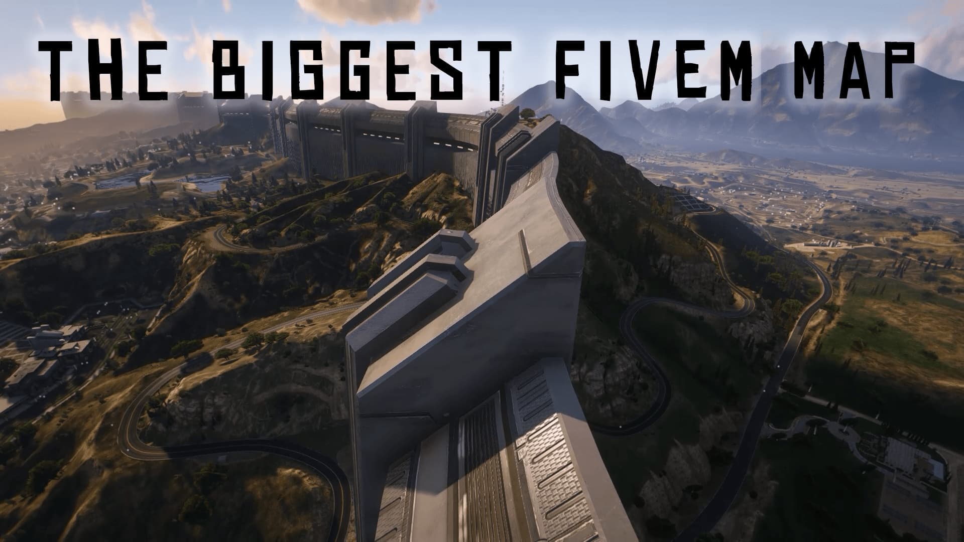 The Border Wall - Largest FiveM Map esx FiveM Script