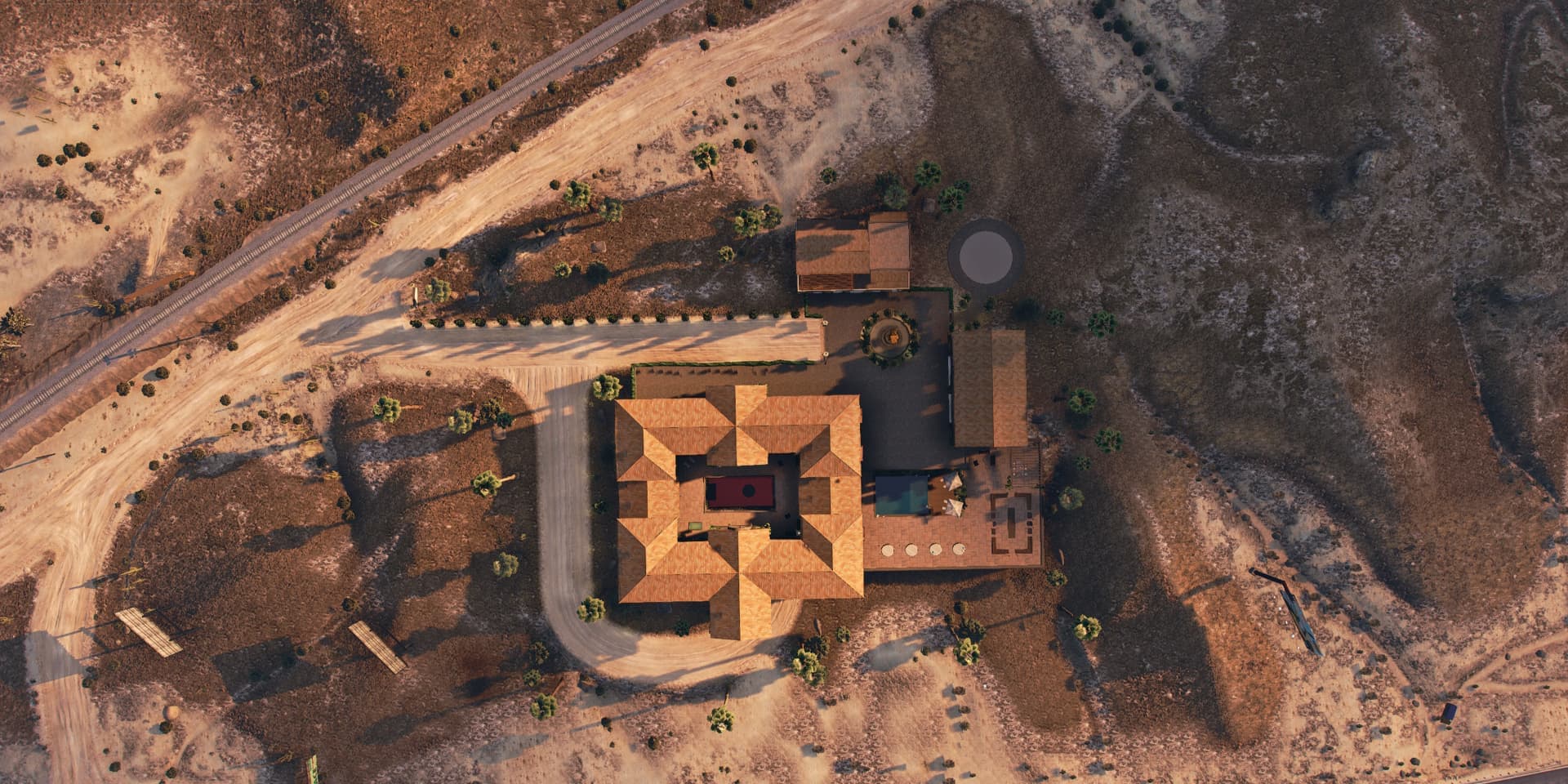 Desert Mansion MLO (FiveM) FiveM Script — standalone 3