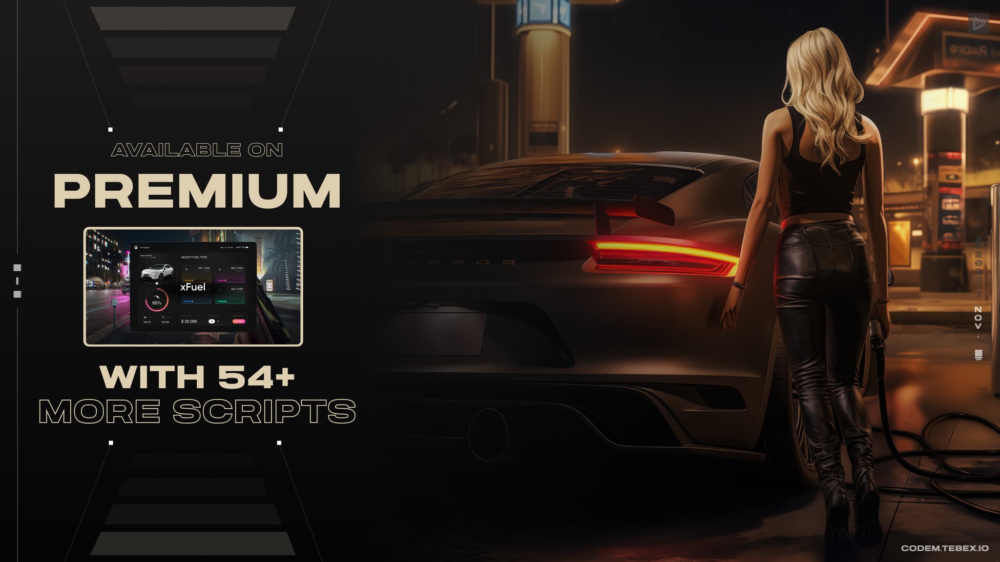 CodeM xFuel — Advanced Fuel System FiveM Script — esx 3