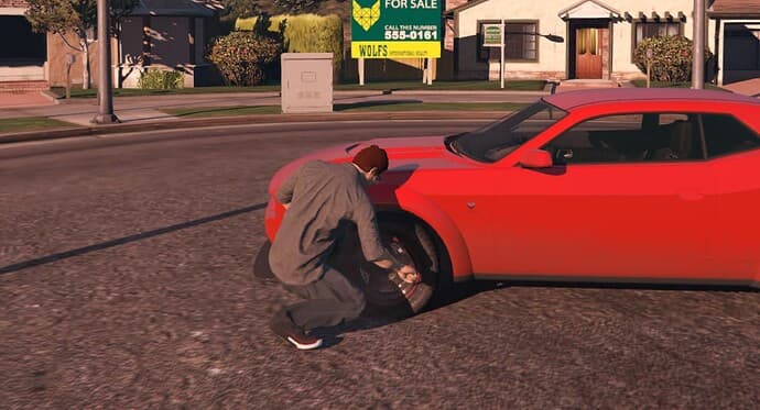 Pierce Tires / Knife Tires — Slash Tires Script esx FiveM Script