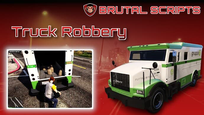 NoPixel Truck Robbery — Armored Heist Script