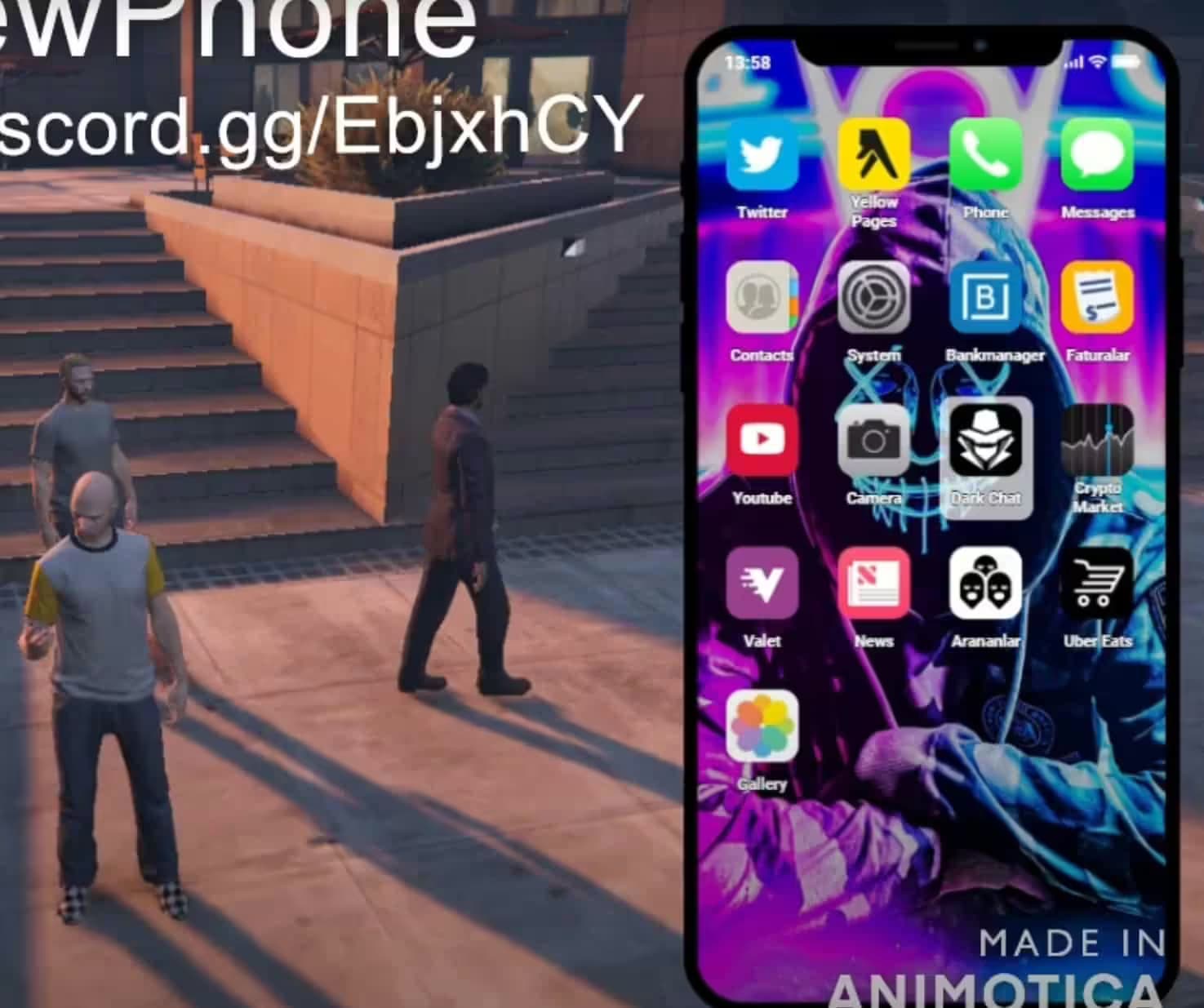 CrewPhone (SaltyChat) FiveM Script — esx 2