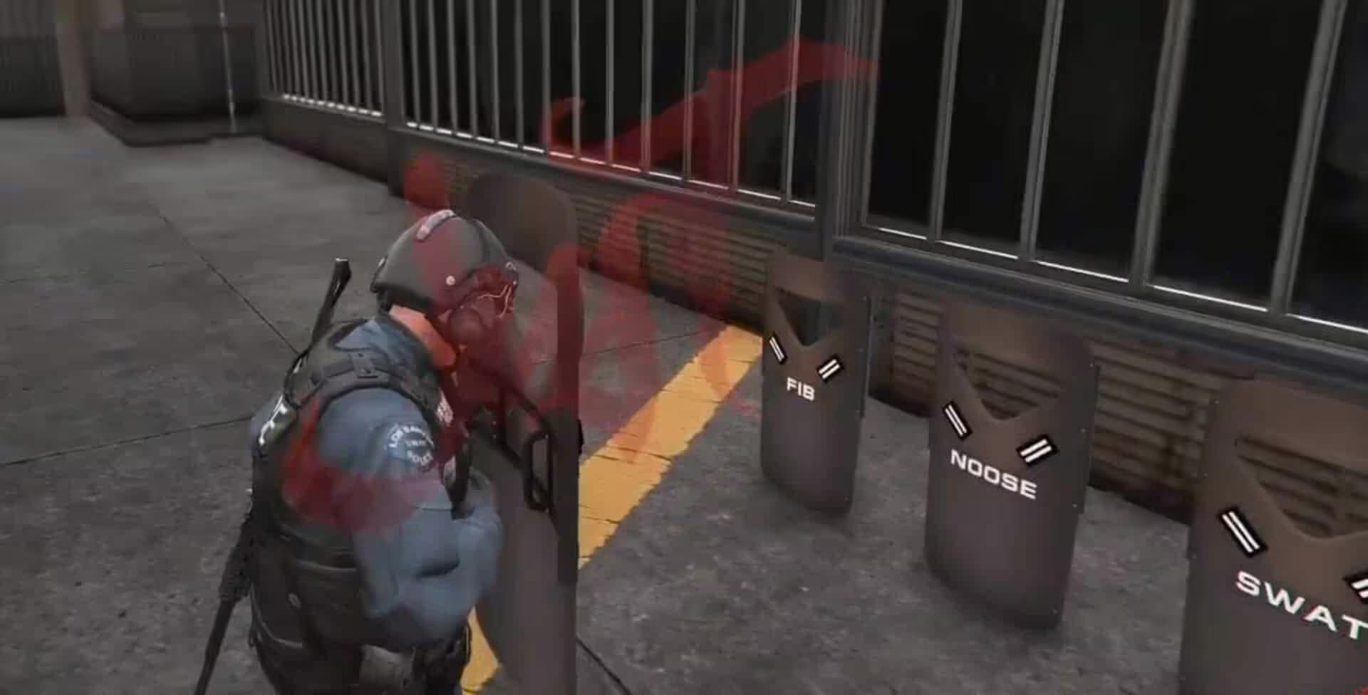 GTA V Ballistic Shield Custom Props (SWAT) esx FiveM Script