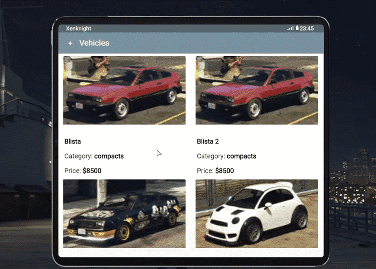 XenTablet FiveM Script — esx 2