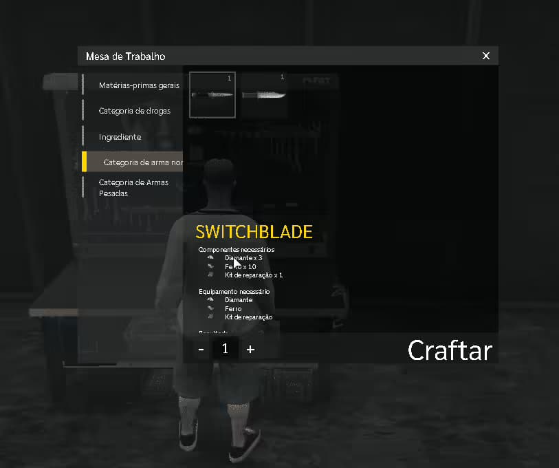 Premium Crafting esx FiveM Script