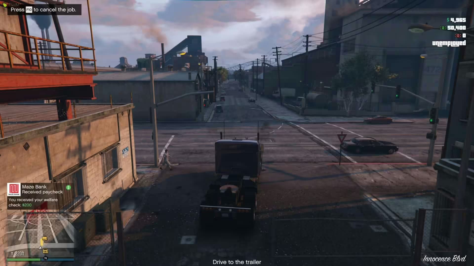 Trucker Job (ETS) FiveM Script — esx 3