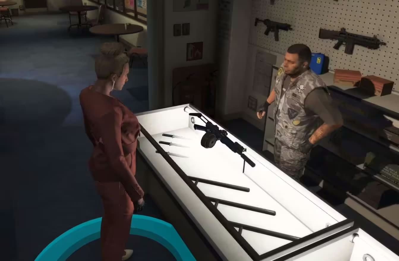 WEAPON SHOP UI esx FiveM Script