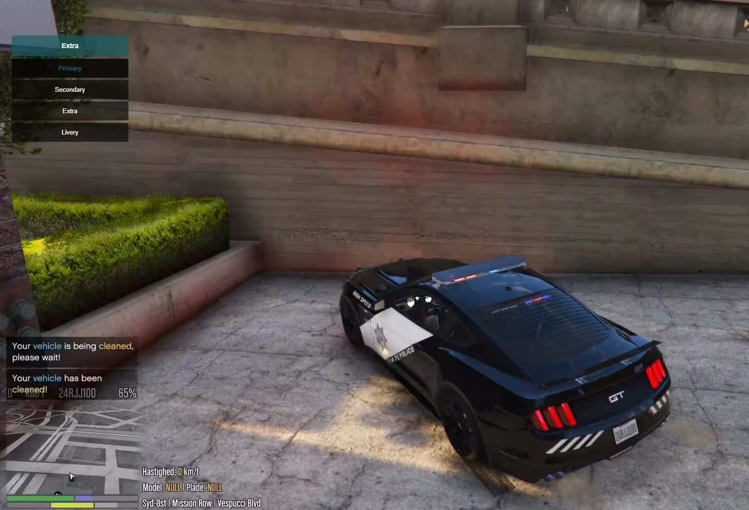 ESX Police Garage FiveM Script — esx 2