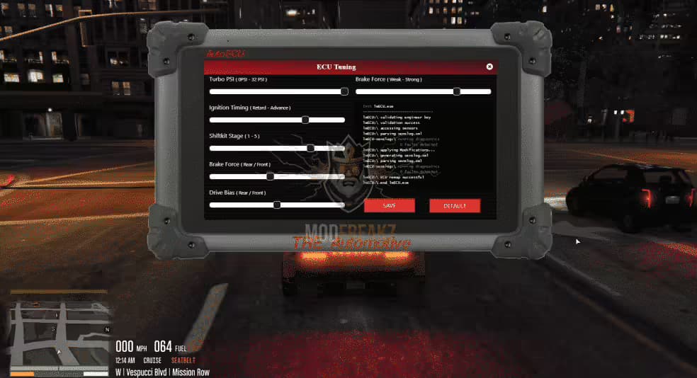 Tuner Laptop esx FiveM Script