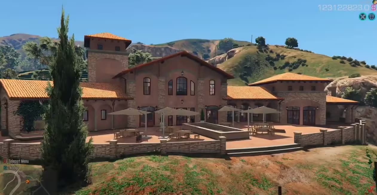 Vineyard Mansion (MLO) esx FiveM Script