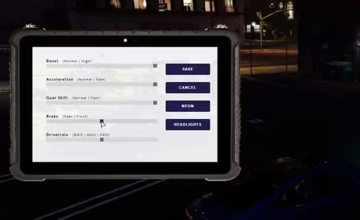 Tunerlaptop v2 (qbus) FiveM Script — esx 4