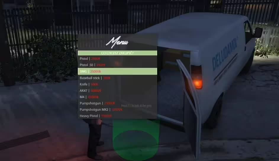 Weapon Delivery FiveM Script — esx 2
