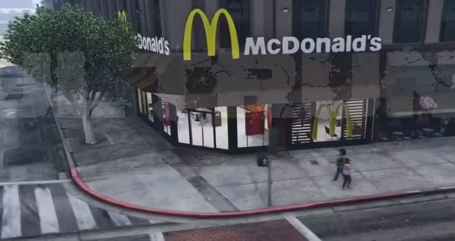McDonalds Legion Square (MLO) esx FiveM Script