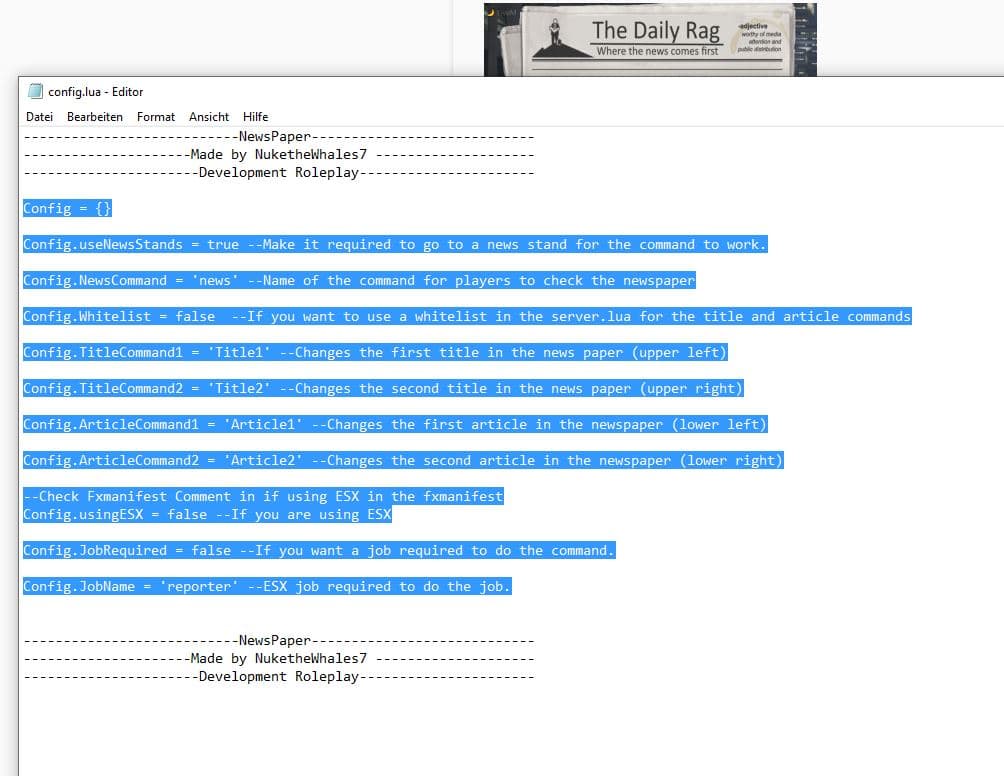 Newspaper (News/Journalism) FiveM Script — esx 2