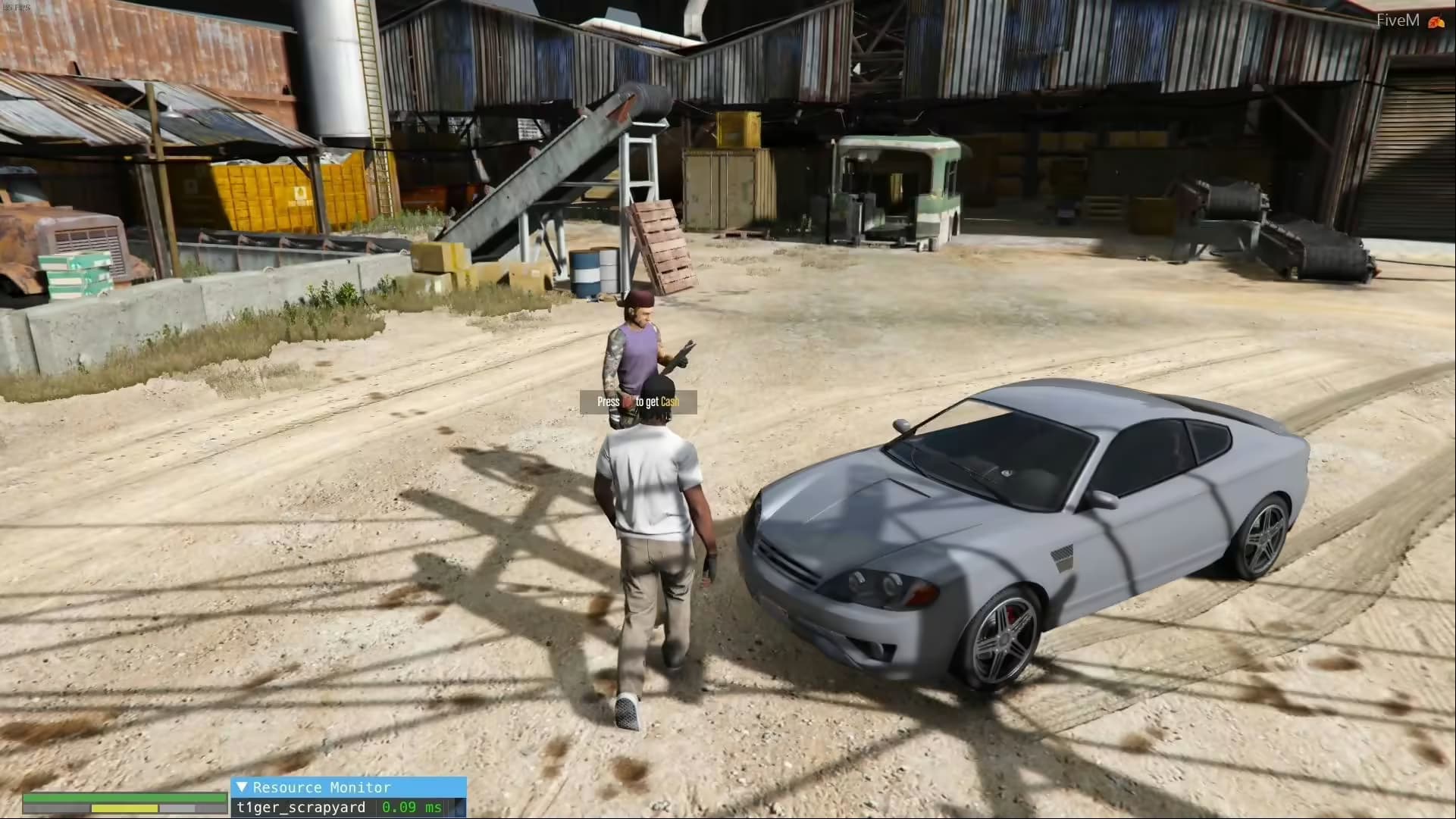 T1ger Scrapyard esx FiveM Script