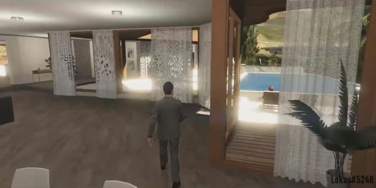 Vinewood Gold Mansion FiveM Script — esx 6