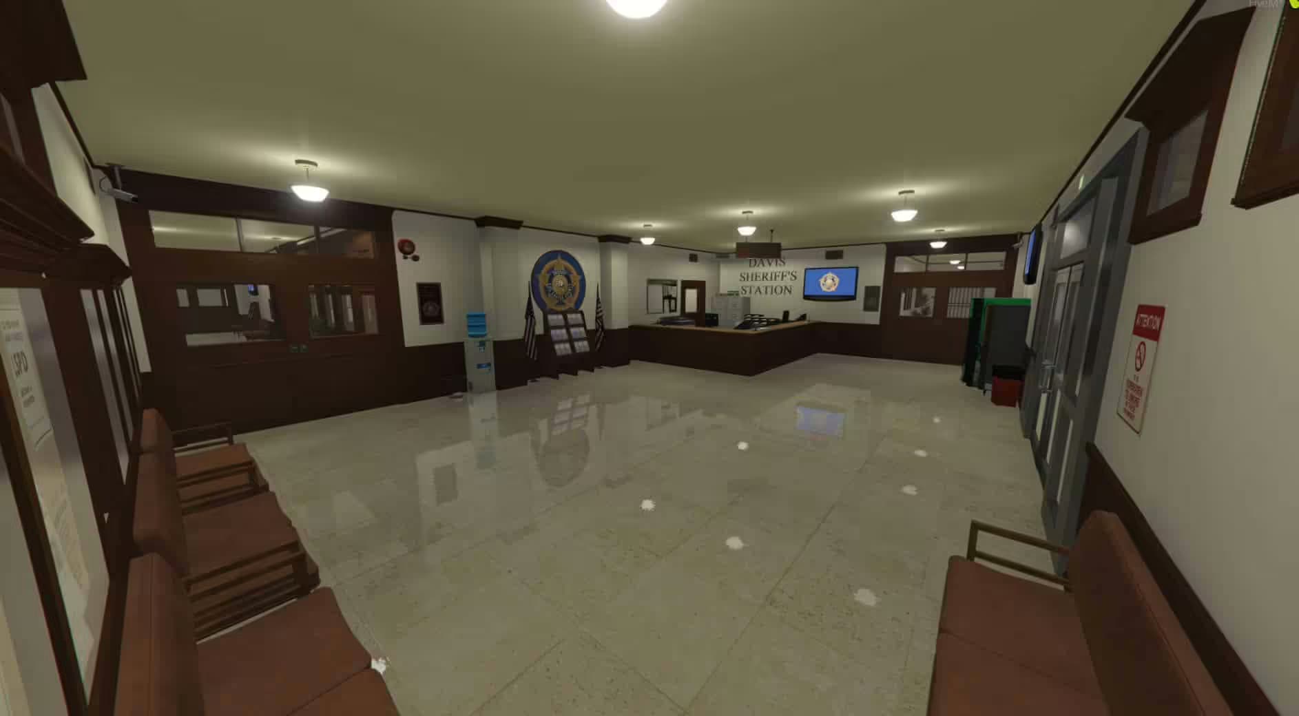 Davis Sheriffs Station [MLO] + LSPD Theme FiveM Script — esx 2