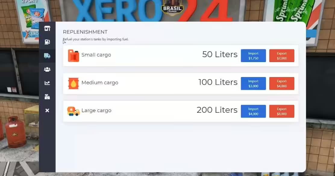 Gas station simulator esx FiveM Script