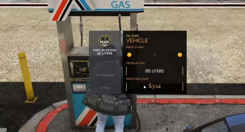 Gas station simulator FiveM Script — esx 4
