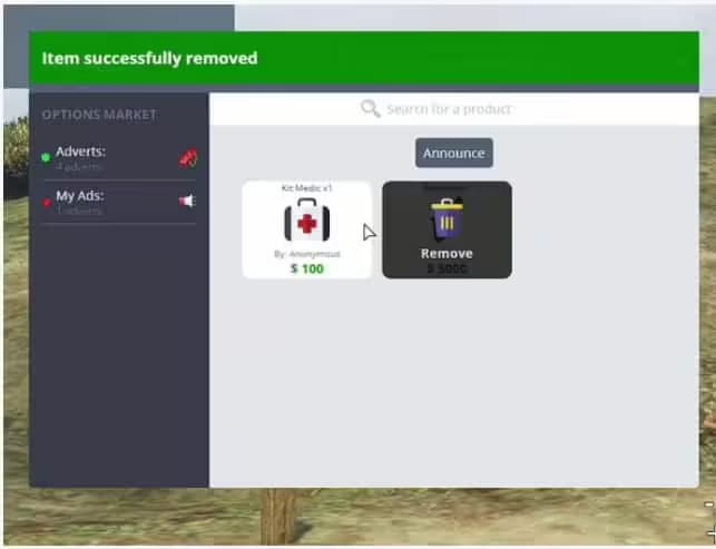 Player Markets FiveM Script — esx 3