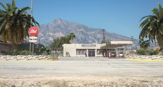 Sandy Gas Station FiveM Script — esx 3