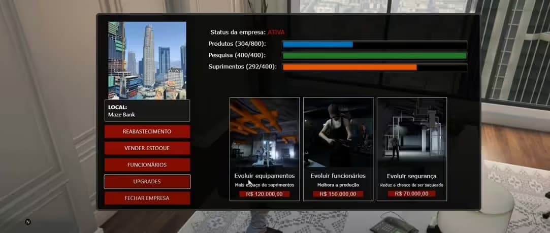 ESX CEO / Business Manager Simulator FiveM Script