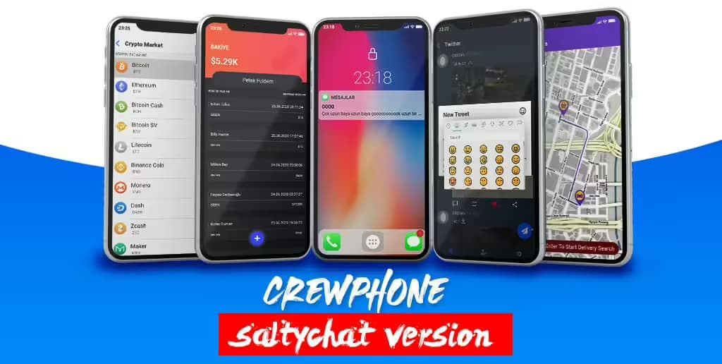 CrewPhone (SaltyChat) FiveM Script — esx
