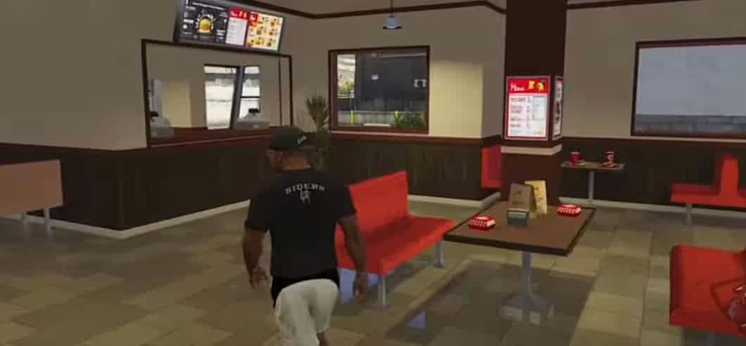 GTA V Interior: Up-N-Atom Burger FiveM Script — esx 2
