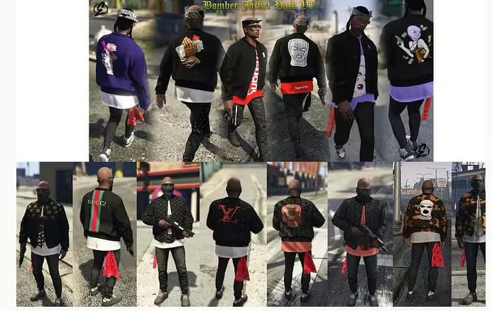 FiveM Fullscale Gang Clothes Pack FiveM Script — esx 3