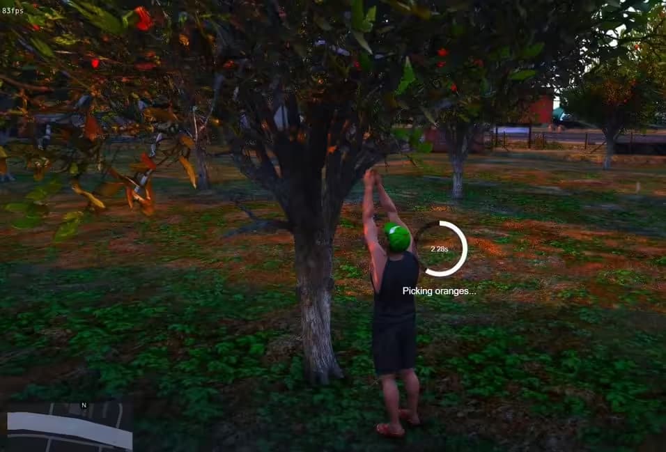 Fruit Picker Job esx FiveM Script