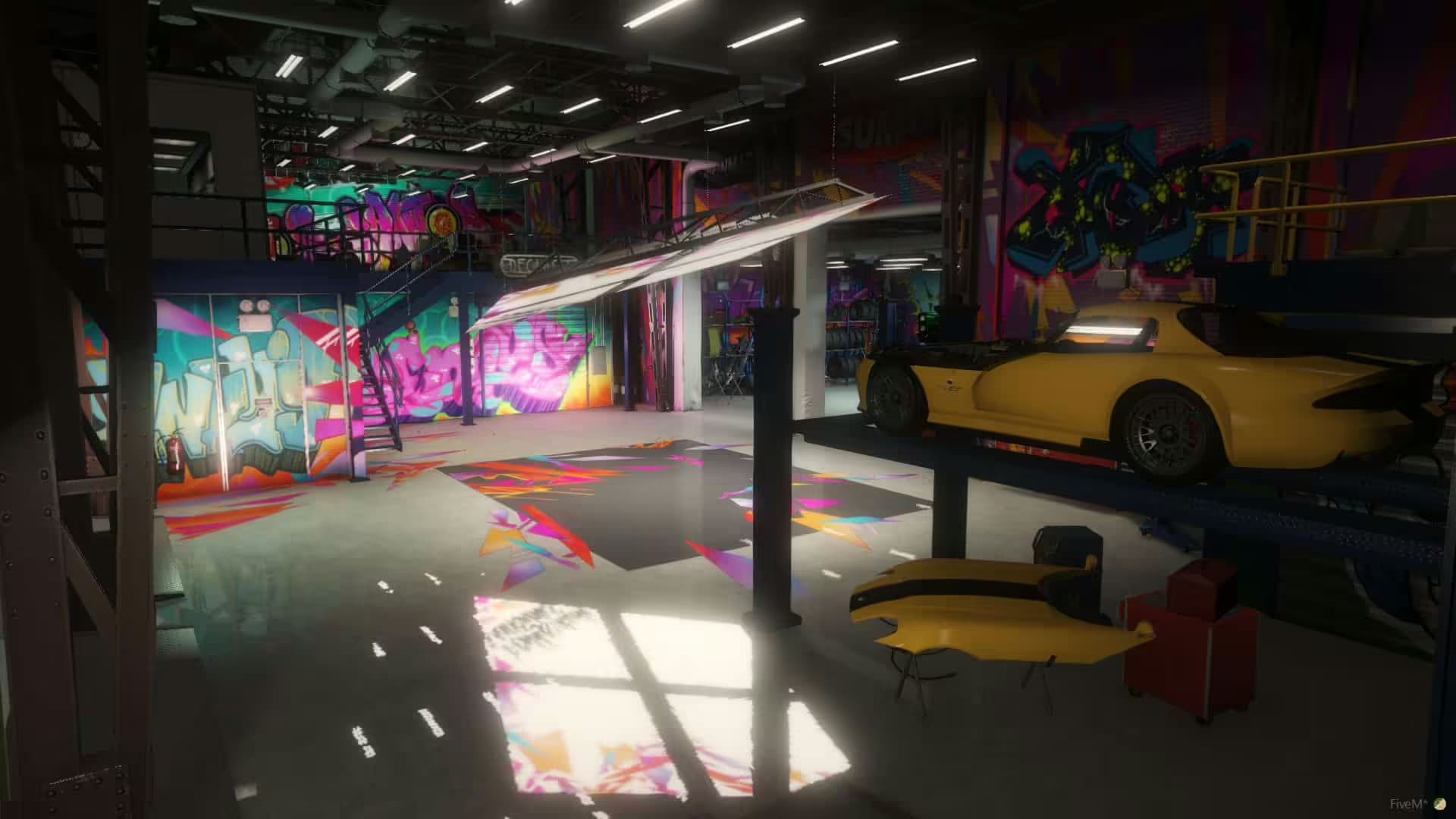 Bennys GlowUp + Office esx FiveM Script