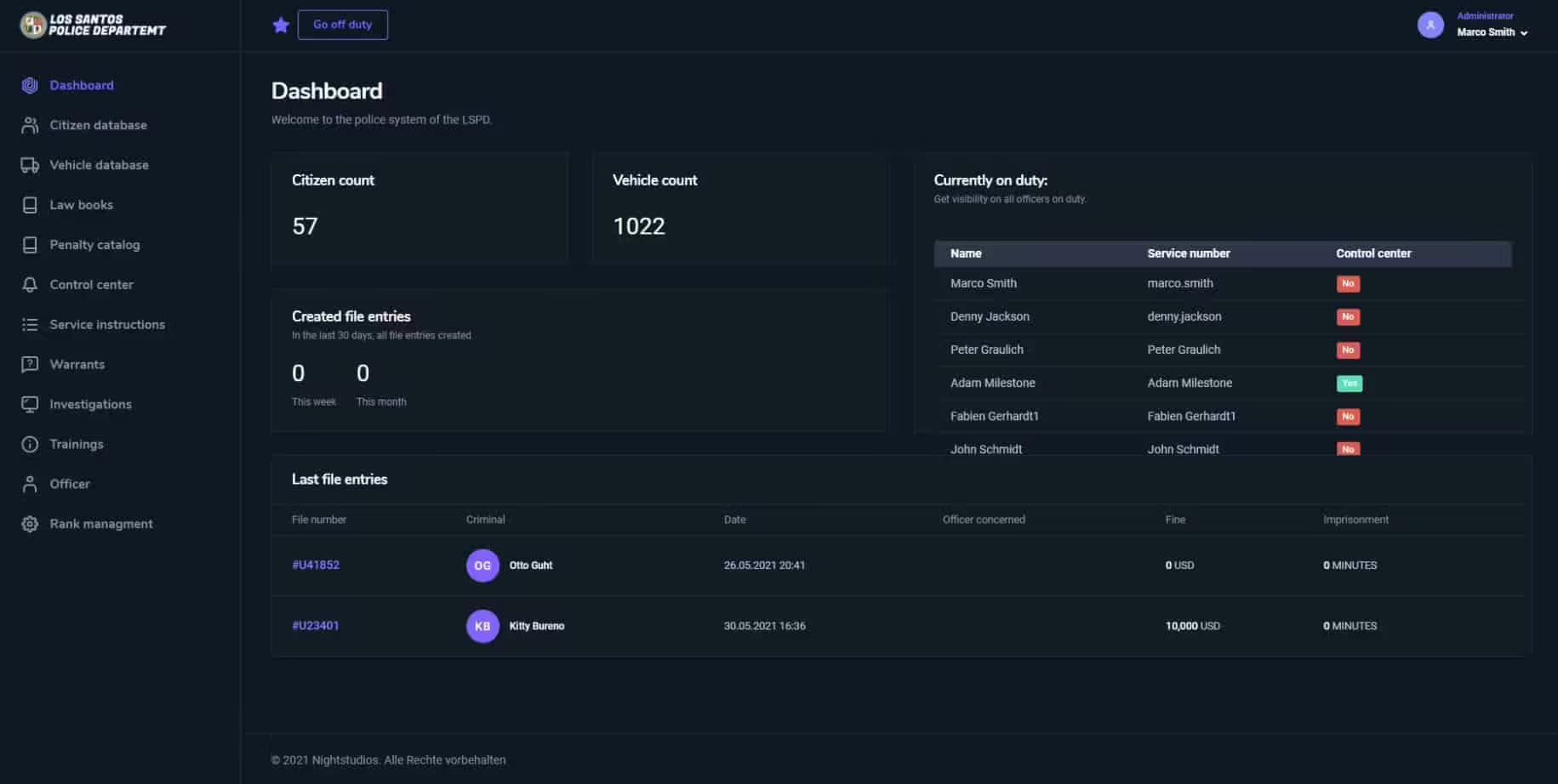 Police System CAD/MDT esx FiveM Script