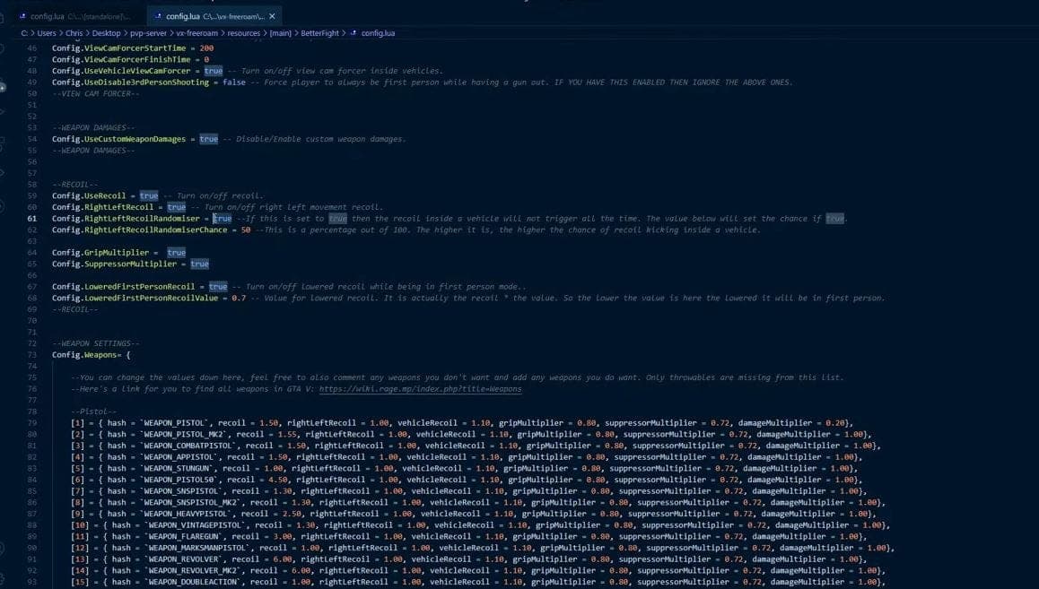 Better Fight FiveM Script — esx 2